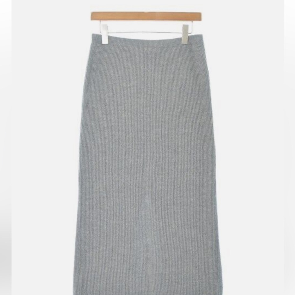 Elegant Gray Women's Skirt